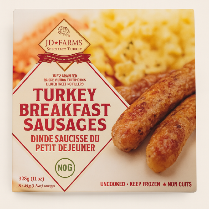 Turkey Breakfast Sausages